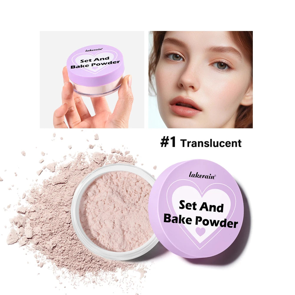 Loose Setting Powder Oil Control Matte Translucent Baking Powder