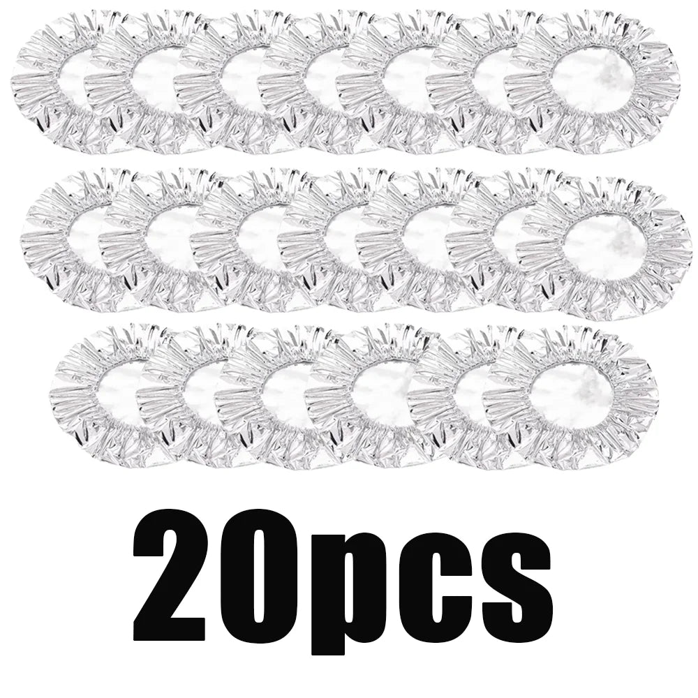 Reusable Aluminum Foil Bowl Covers Food Storage Wraps for Oven Picnic