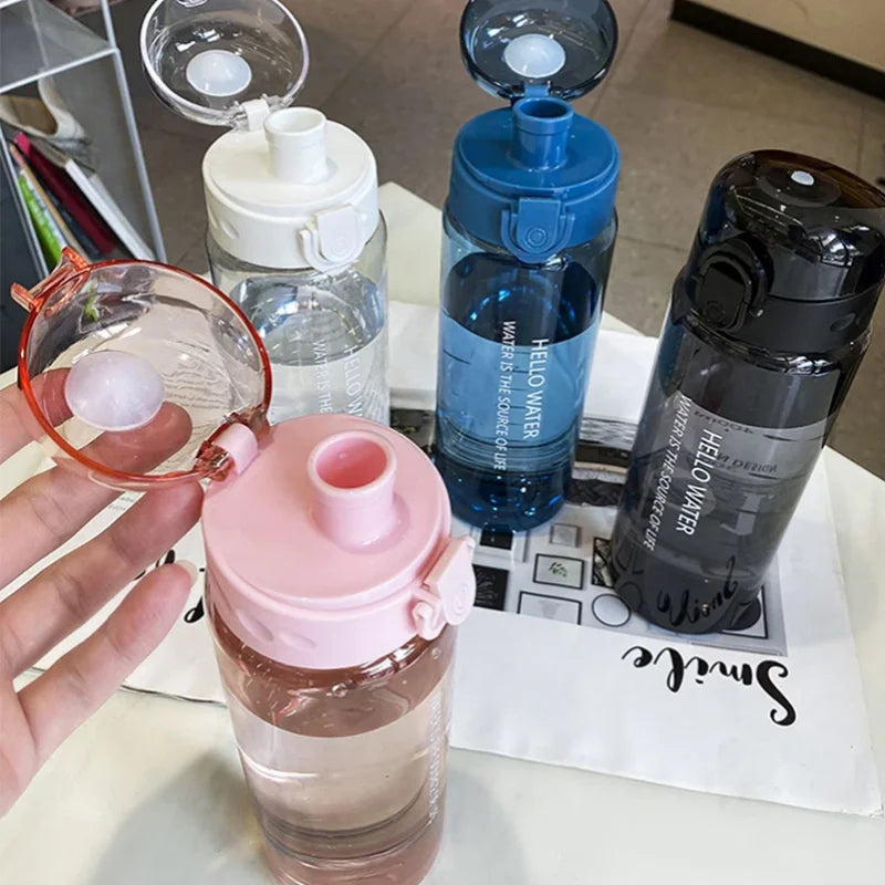 780ml Large Portable Water Bottle Leak Proof Sports Gym Drink Cup - 3