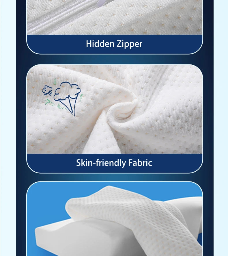 Orthopedic Memory Foam Cervical Pillow for Neck Pain Relief
