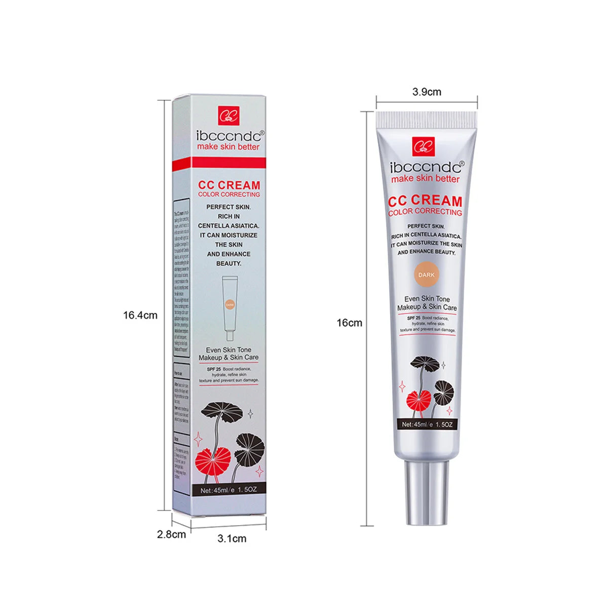 Color Correcting CC Cream Moisturizing Foundation Base