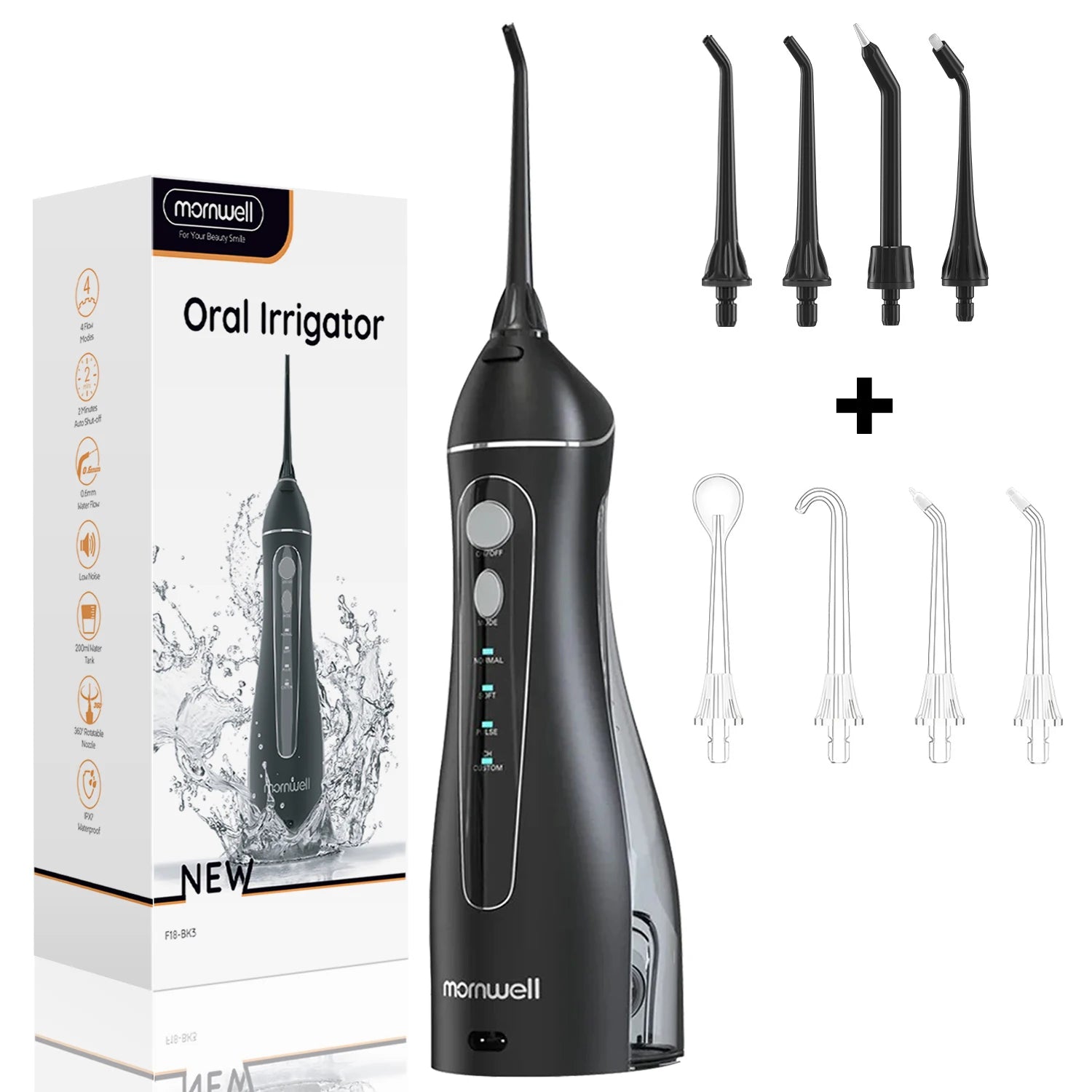 Portable Water Flosser Cordless Oral Irrigator - 12