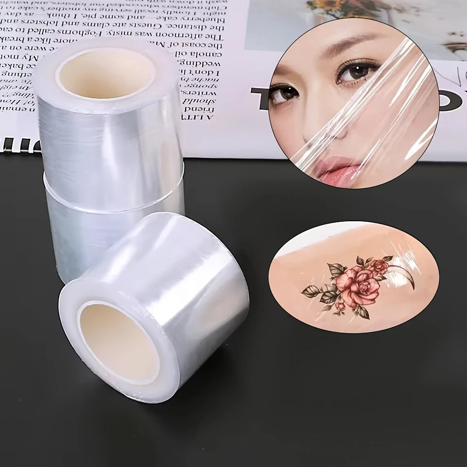 Disposable Tattoo Wrap Film - Microblading & Permanent Makeup Brow Cover