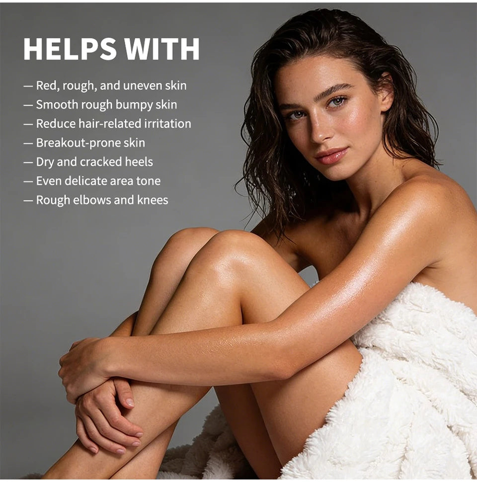 Glycolic Acid Exfoliating Body Stick Moisturizing Scrub Lotion