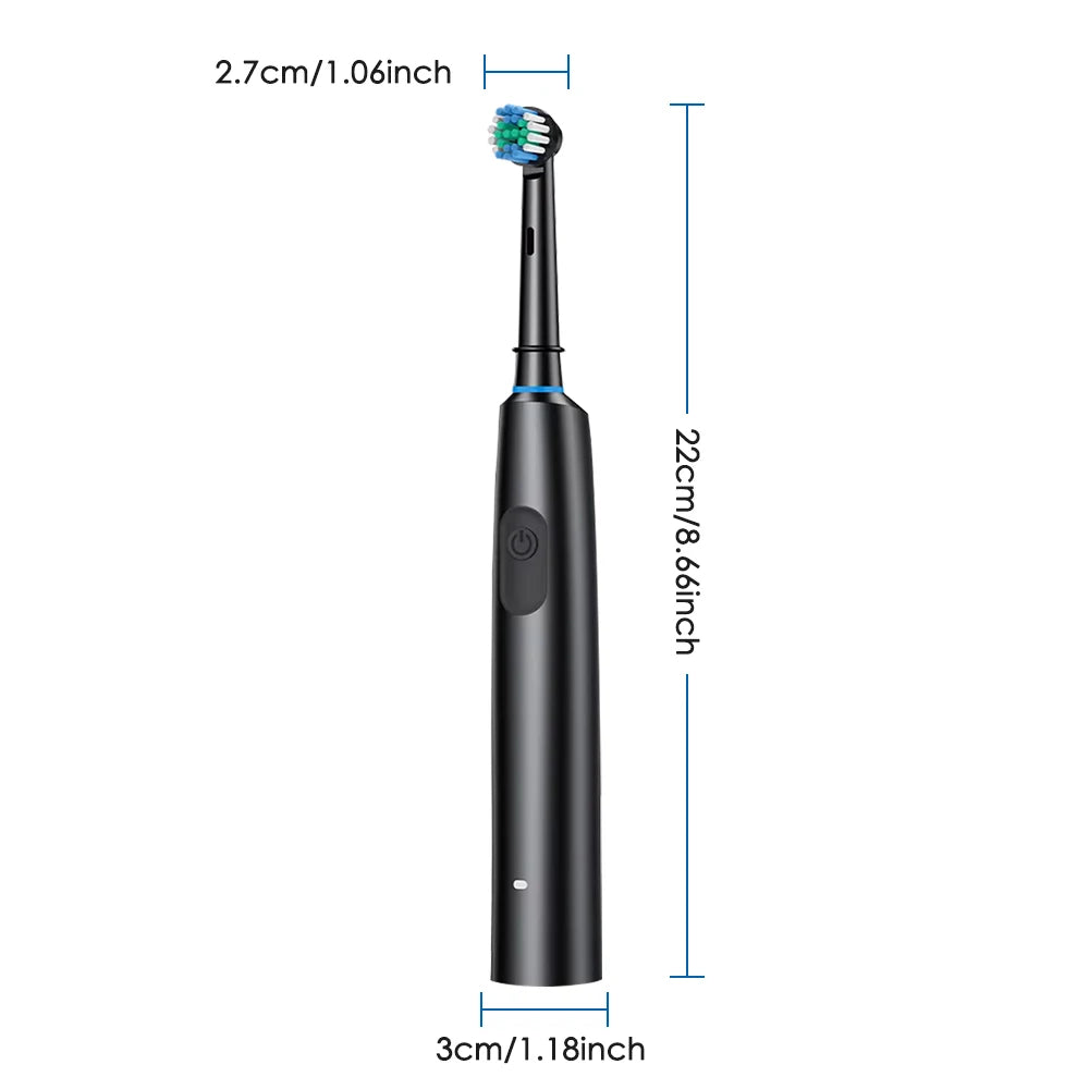 Intelligent Rotating Electric Toothbrush Rechargeable Rotary Toothbrush - 10