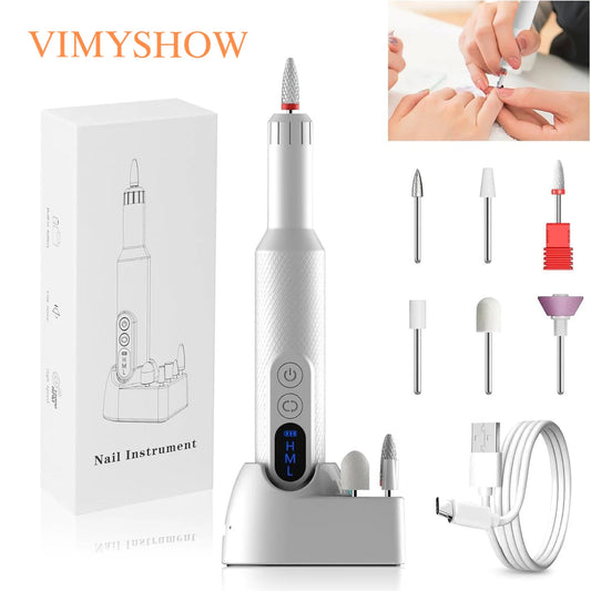 5 in 1 Cordless Electric Nail Drill and Salon Manicure Pedicure Tool