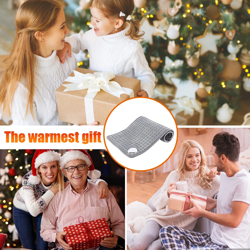 Electric Heating Pad for Back and Waist Pain Relief
