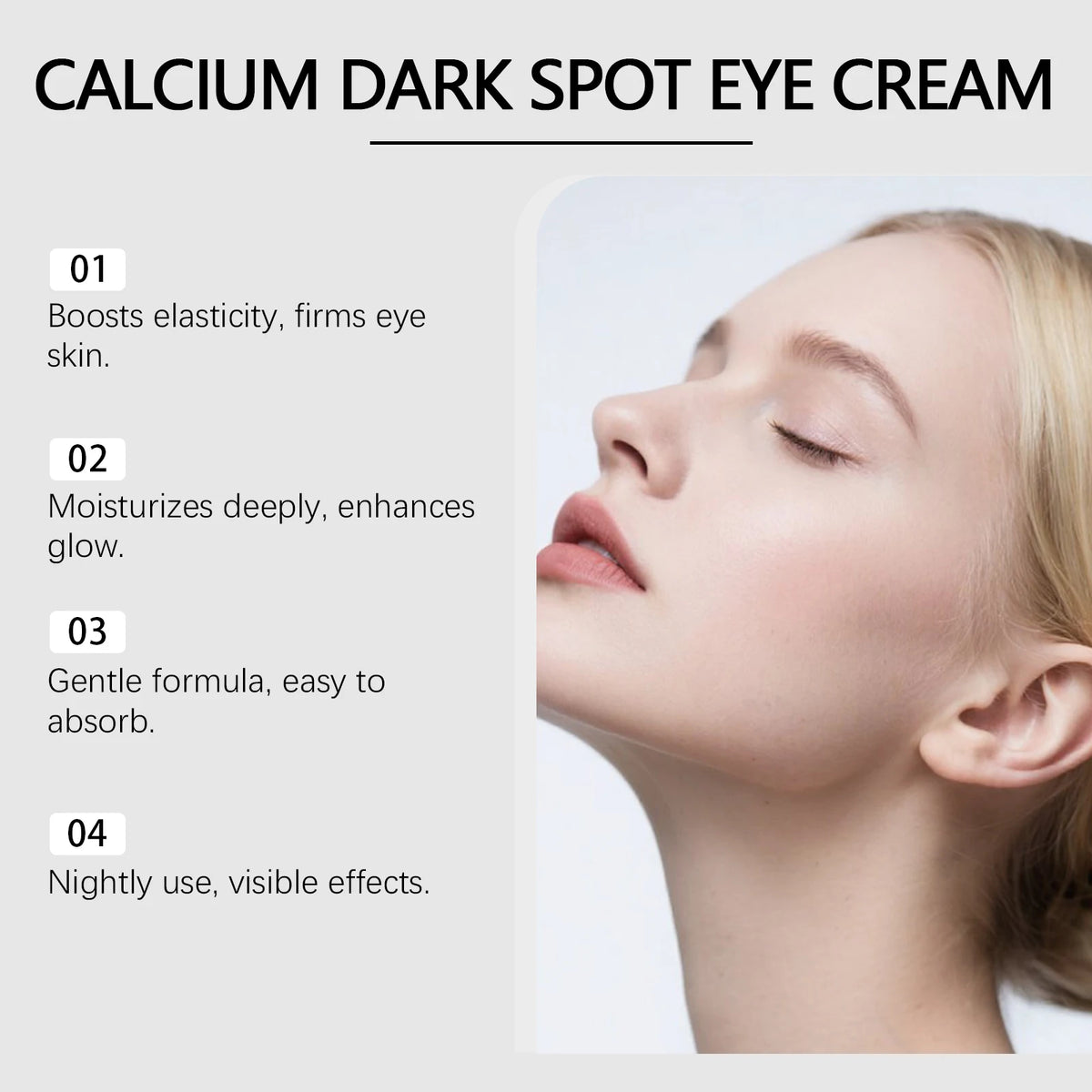 Calcium Eye Cream Dark Circles Firming Repair Cream