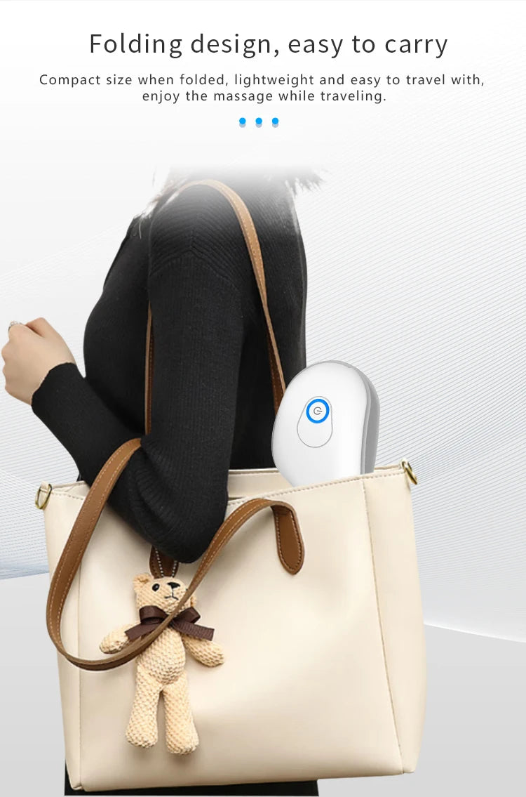 VIMYSHOW Rechargeable Air Pressure Eye Massager & Vibration Mask - 17