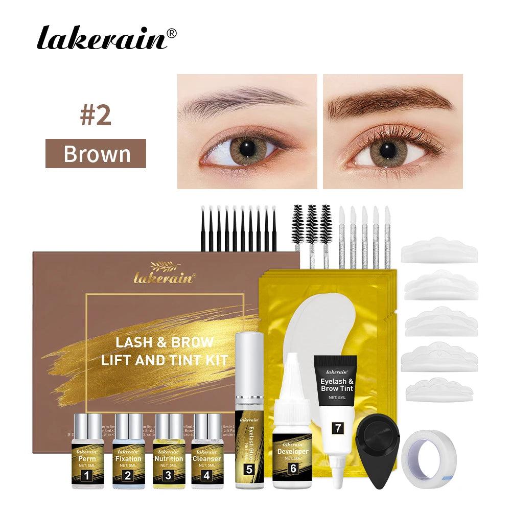 Lash Lift and Tint Kit Brow Lamination Perming Tool Set