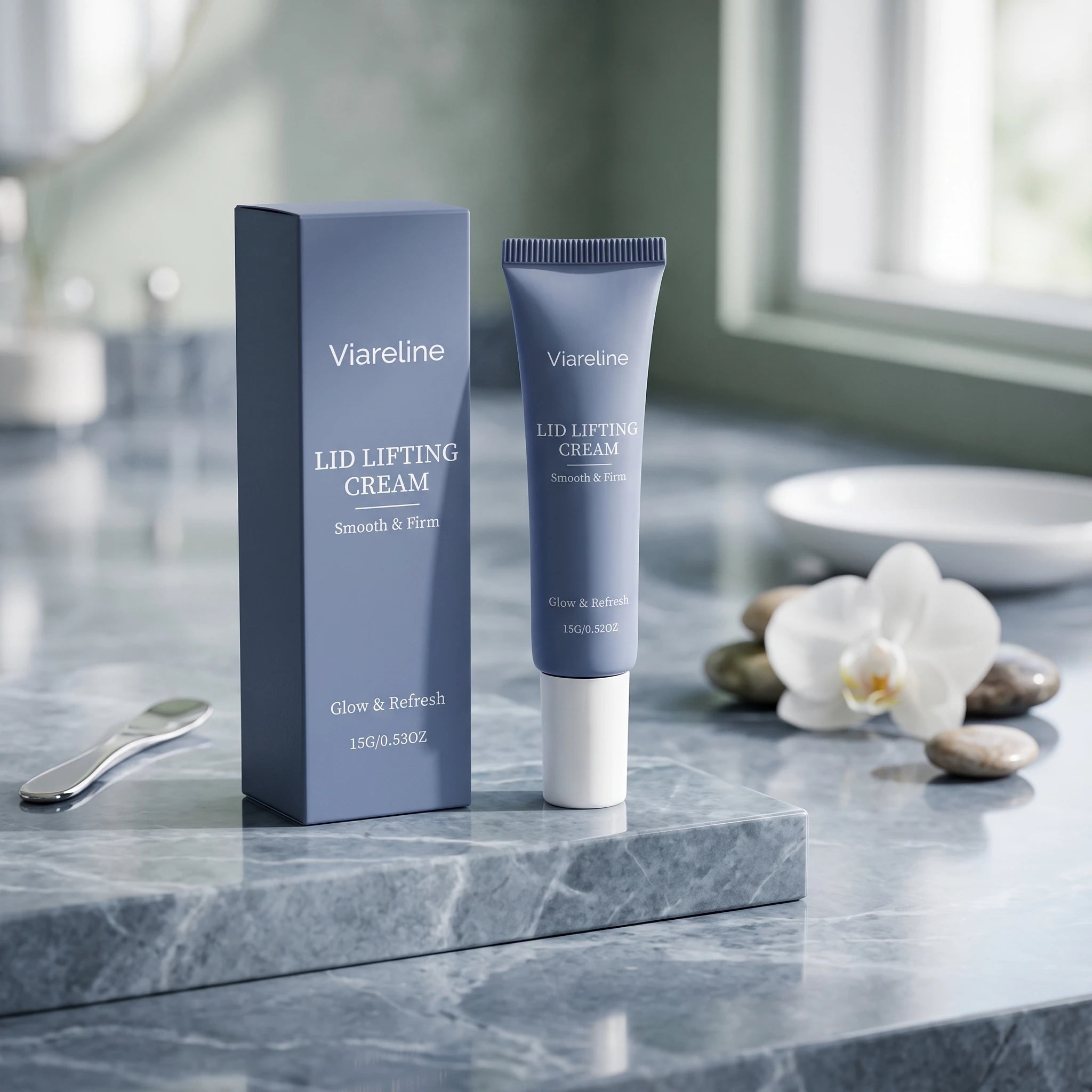 Viareline Firming Eye Cream Dark Circle Puffiness Relief - 2