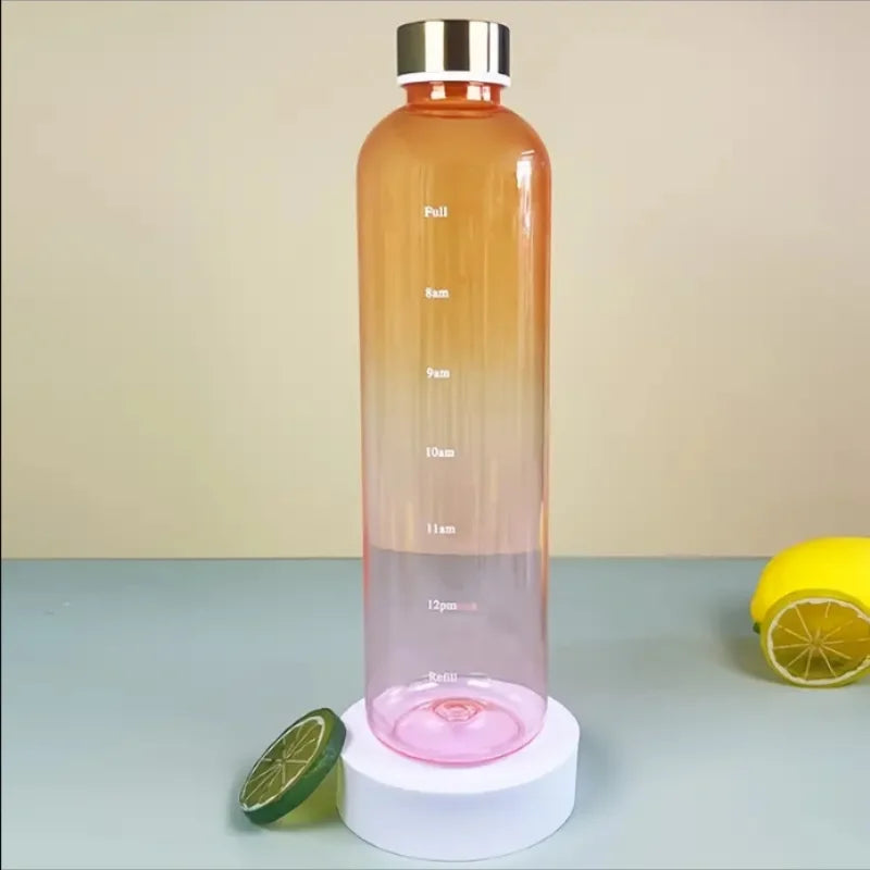 1000ml Gradient Sports Water Bottle BPA Free Leakproof Travel Flask - 6