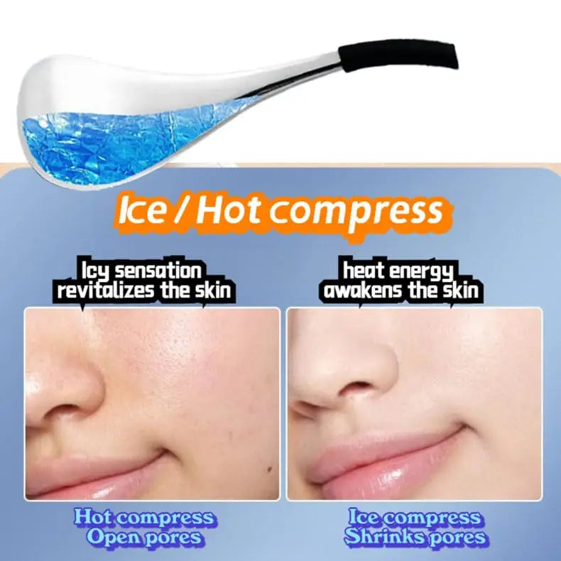 Stainless Steel Ice Globes Facial Cryo Sticks Cooling Roller - 4