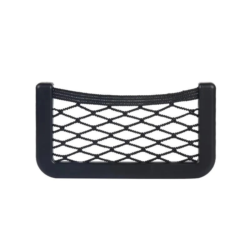 Car Mesh Pocket Organizer In-Car Storage Net for Phone and Sundries - 14