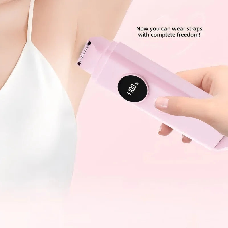 2 in 1 Electric Shaver & Painless Bikini Trimmer for Women