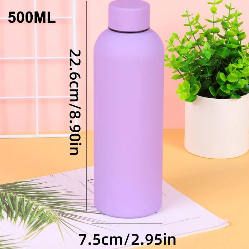 Stainless Steel Vacuum Insulated Water Bottle Leak Proof Travel Thermos