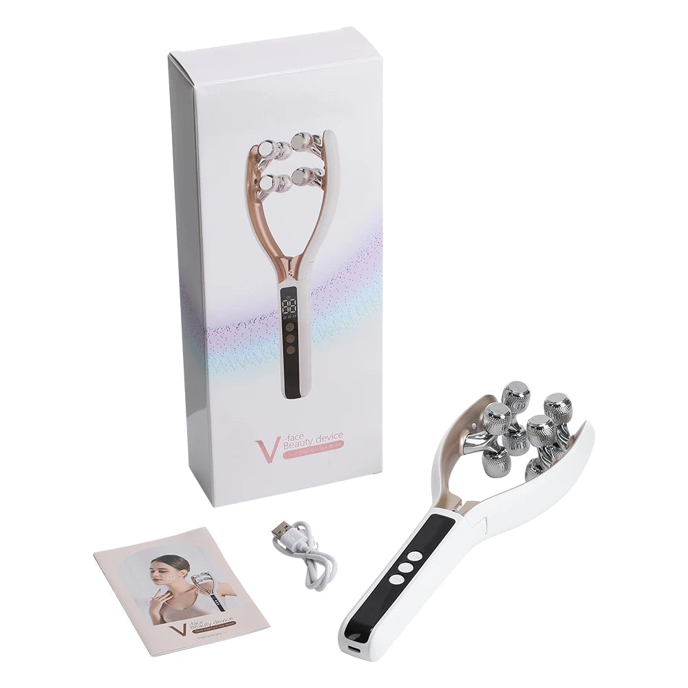 Microcurrent Face and Neck Lifting Roller Massager - 15