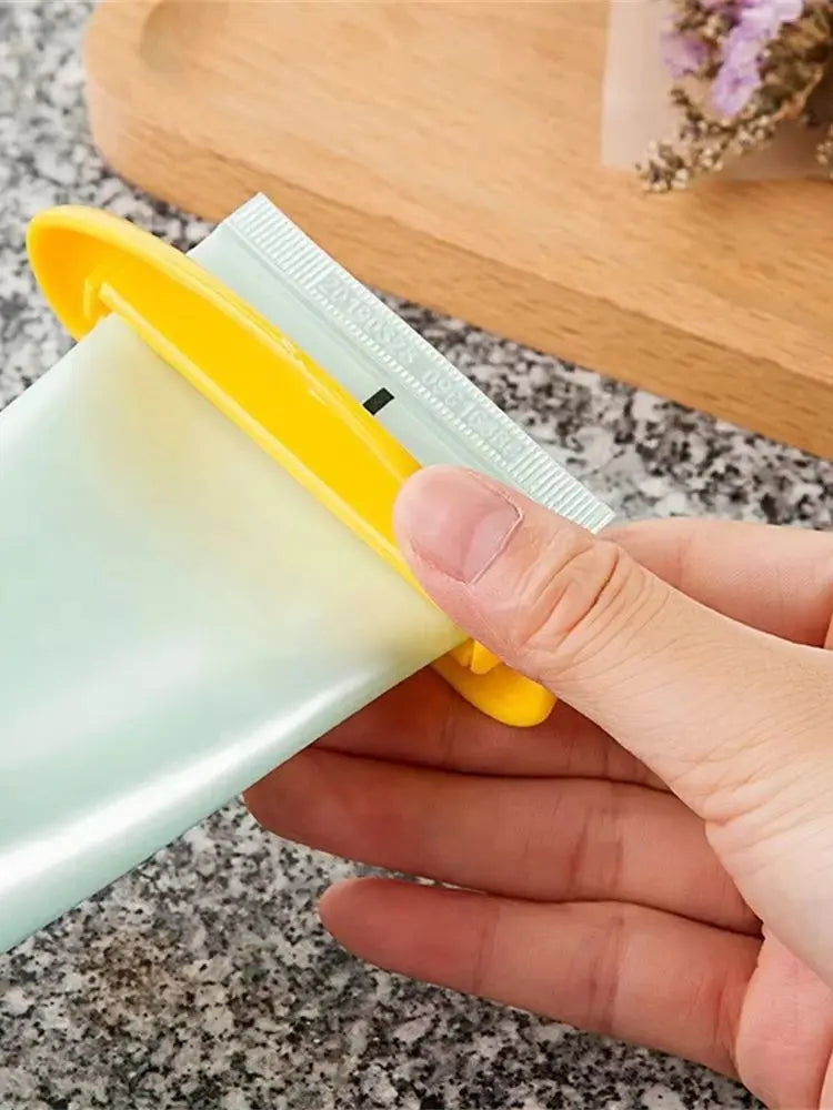 Manual Toothpaste Dispenser Tube Squeezer Bathroom Extruder Tool - 11