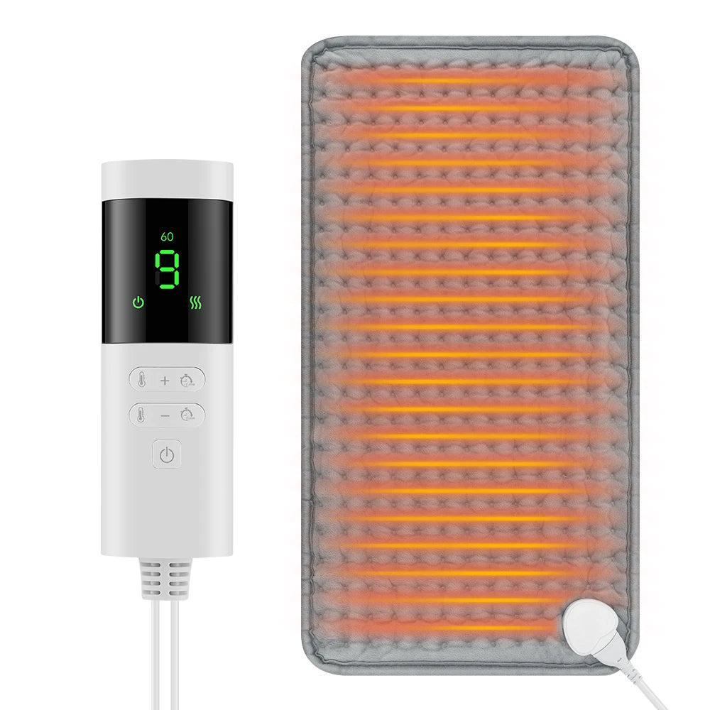 Electric Heating Pad for Back Pain Relief and Cozy Warmth