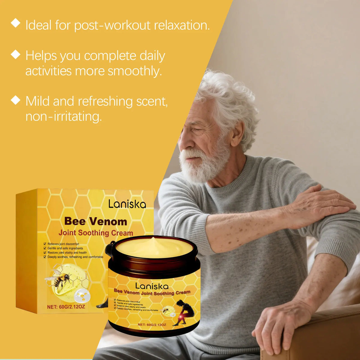 Bee Venom Joint Soothing Cream Body Care Massage Cream