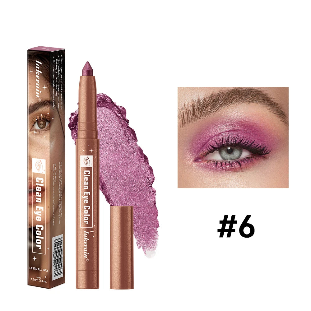 Lakerain Creamy Eyeshadow Stick Buildable Long-Lasting Eye Color