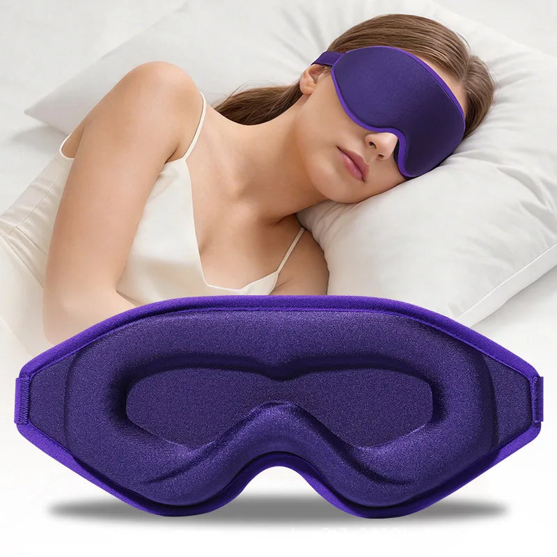 3D Sleep Mask Memory Foam Blindfold Eyeshade - 14