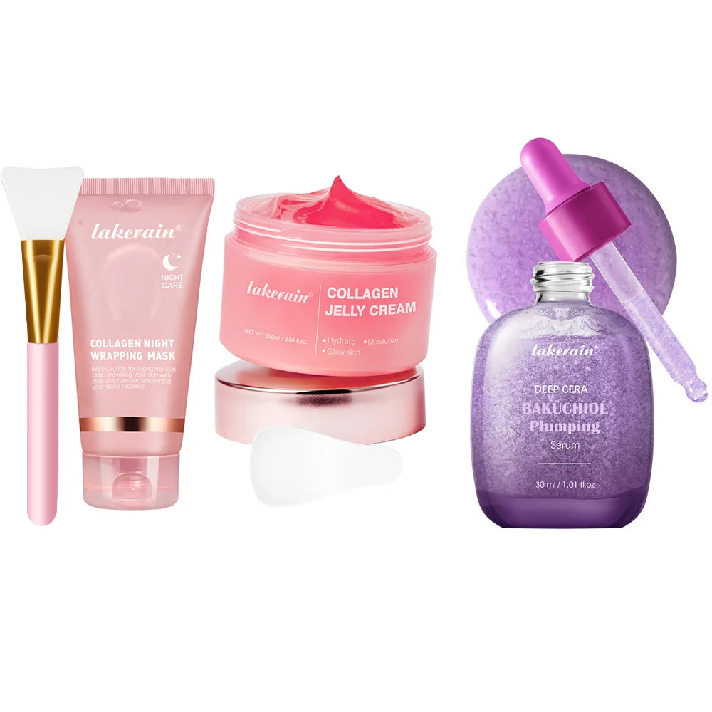 Collagen Jelly Cream Peel-Off Overnight Mask Hydrating Firming Skincare
