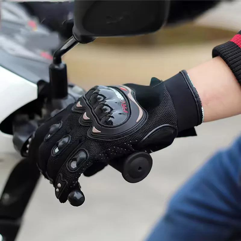 Breathable Motorcycle Gloves Touch Screen Racing Riding Gear - 1