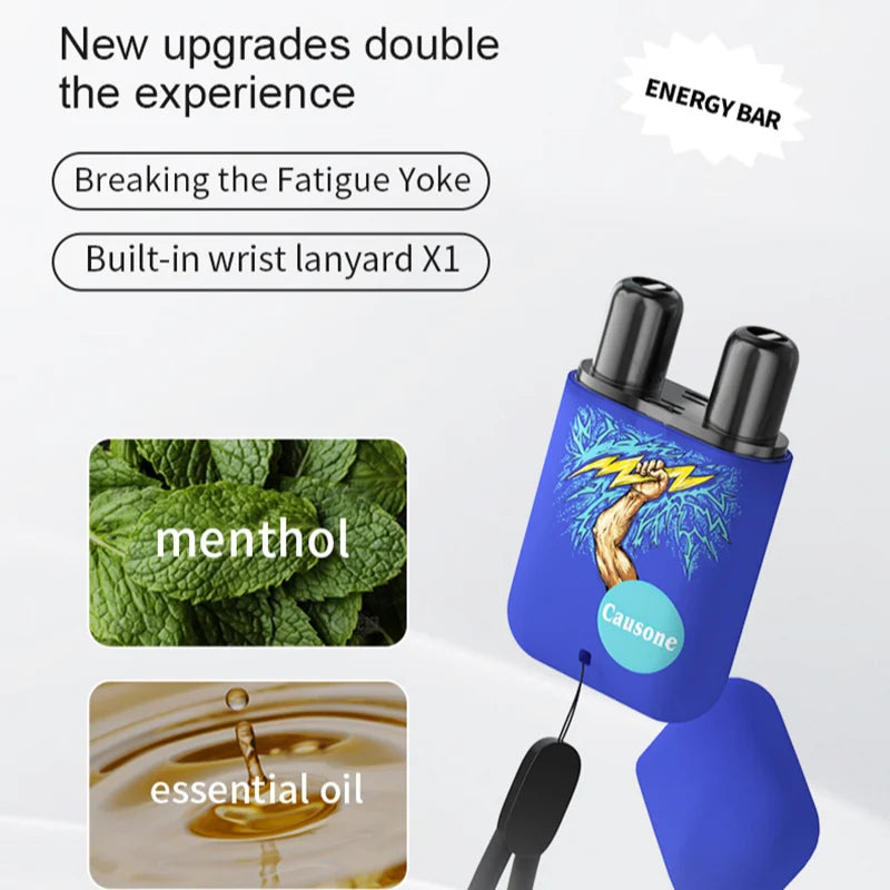 Double Hole Nasal Inhaler Energy Stick Aromatherapy Bar