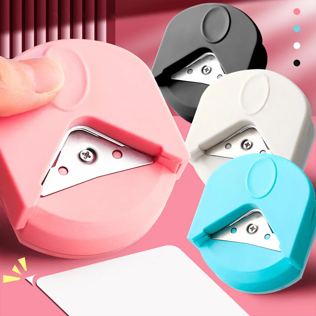 Portable Corner Rounder Punch R4 Paper Trimmer Craft Tool - 2
