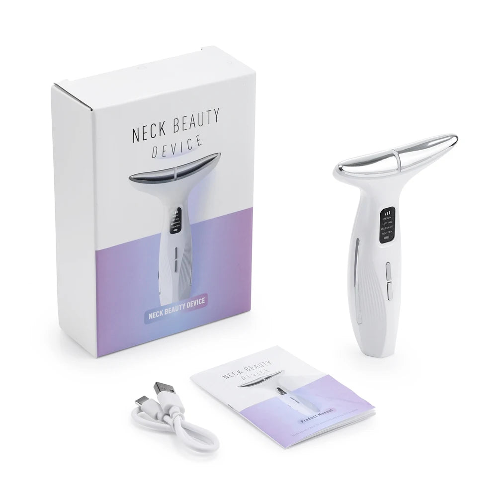 LED Neck Beauty Instrument Face Lifting Massager