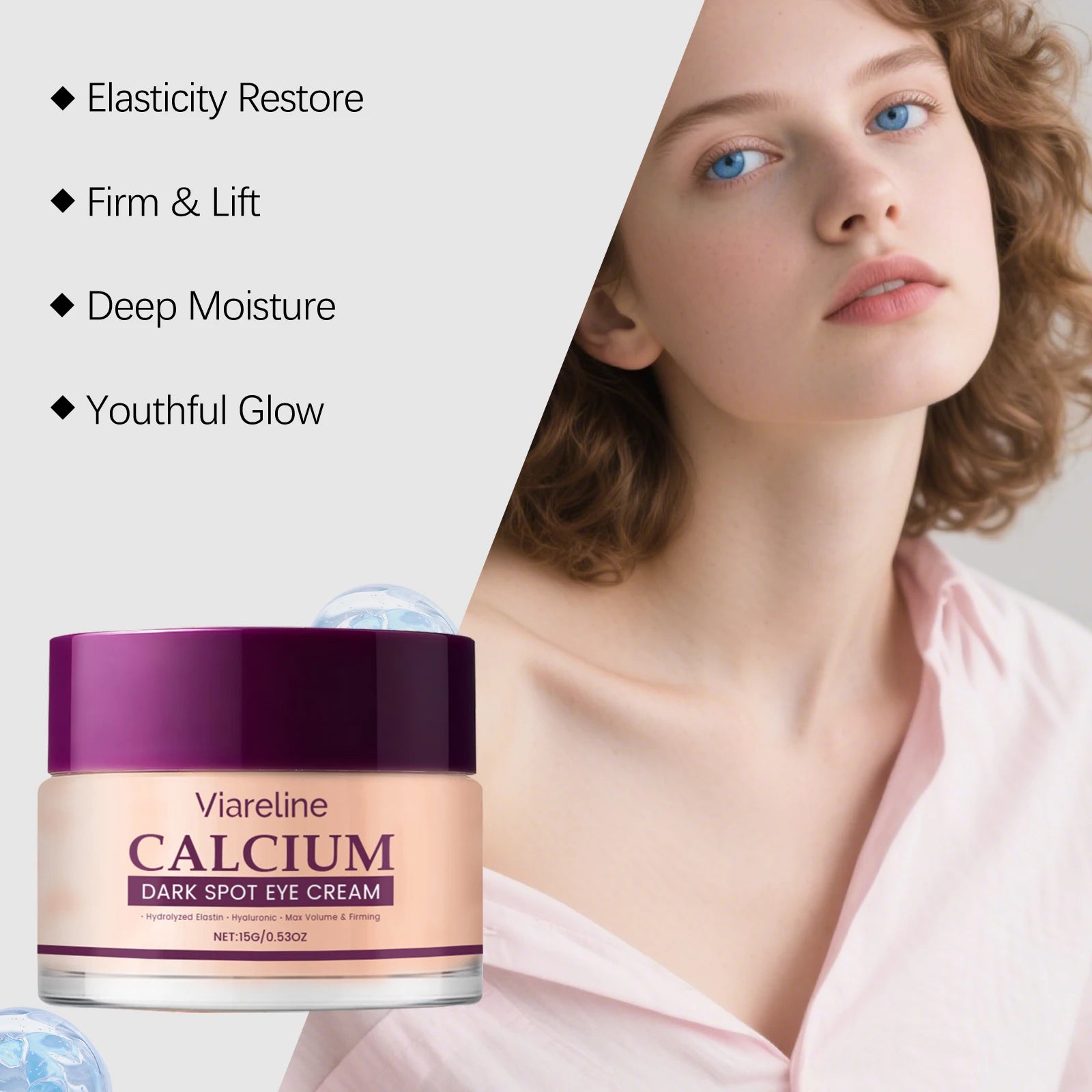 Calcium Eye Cream Dark Circles Firming Repair Cream - 11