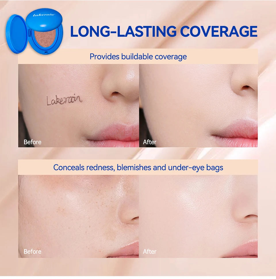 Cushion Foundation Waterproof Full Coverage Makeup CC Cream - 10