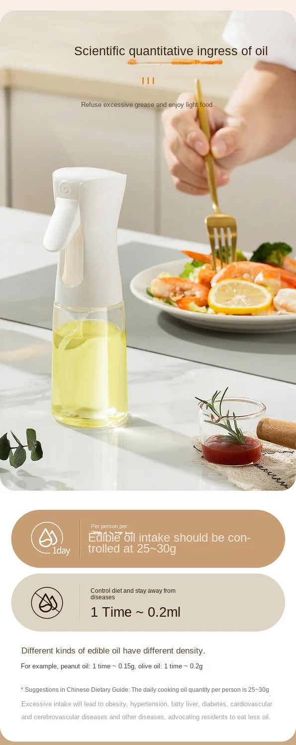 Kitchen Oil Sprayer Bottle Mist Dispenser for Cooking and Air Fryer - 11