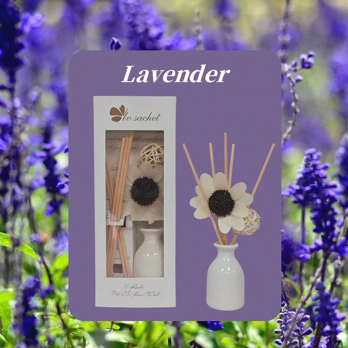Aromatherapy Reed Diffuser Set Home Fragrance Air Freshener Gift - 11