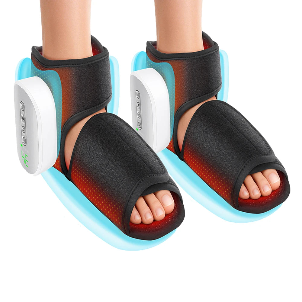 Wireless Foot and Ankle Massager Heat Compression Machine - 19