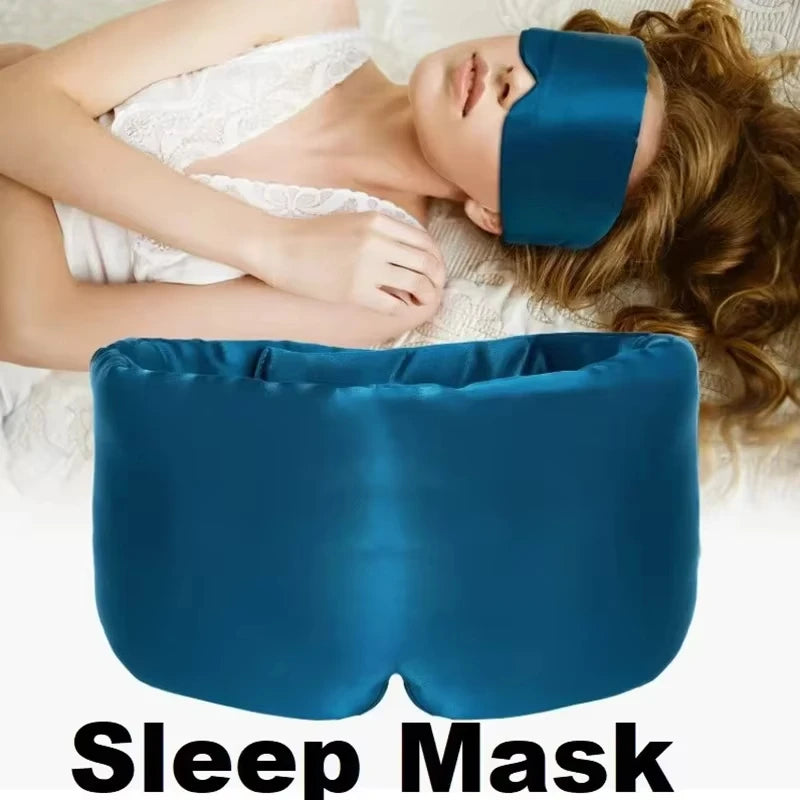 Silk Sleep Mask Pressureless Sleeping Mask Anti Wrinkle Eye Mask - 8