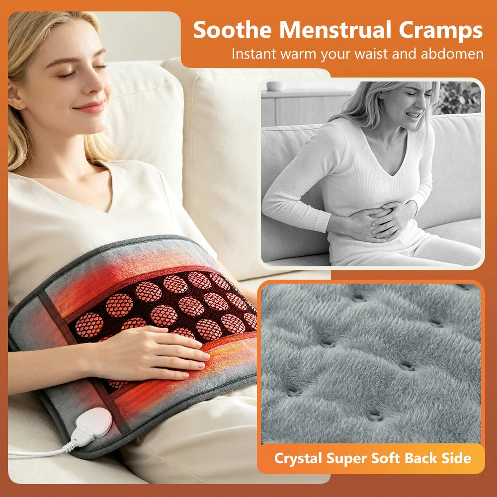Electric Jade Stone Heating Pad Soft Warm Mat