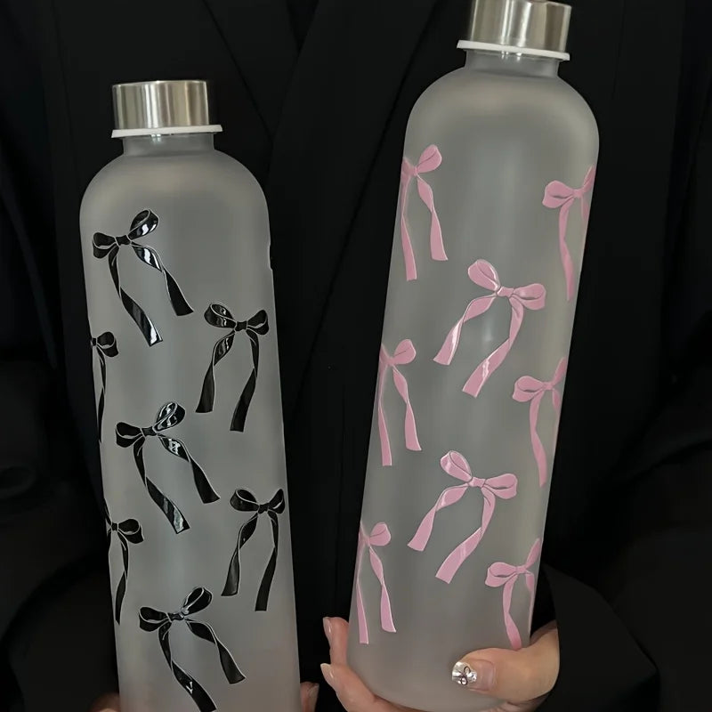 Fantia Butterfly Matte Water Bottle Leak Proof Sports Flask 1000ml