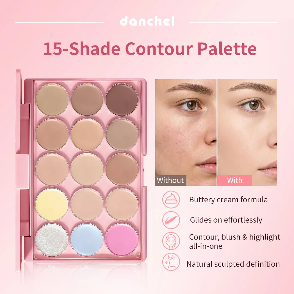 Complete Face Makeup Set Cosmetics Kit With Brushes