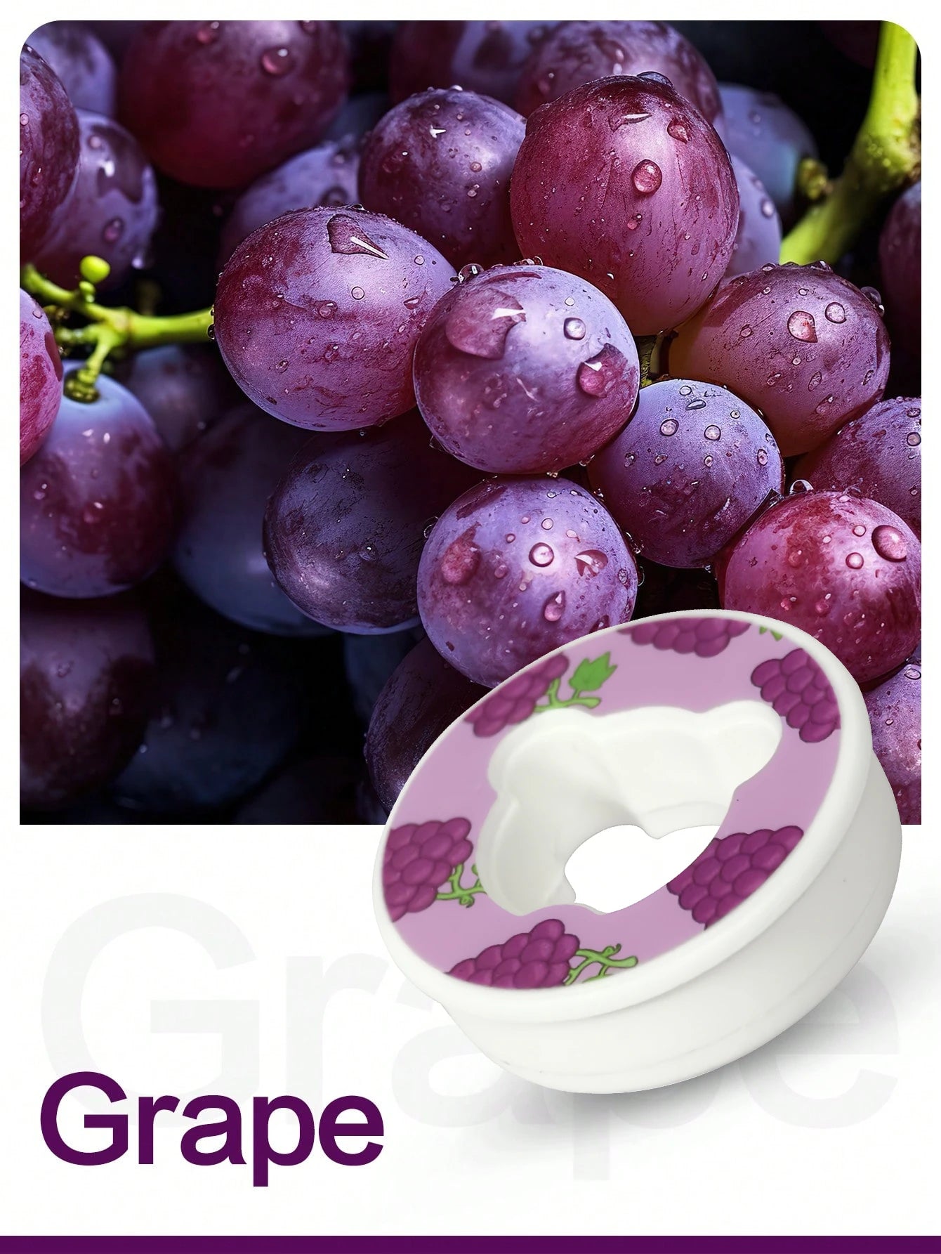 Fruit Flavor Pods for Water Bottles Scented Ring Set 0 Sugar Accessory