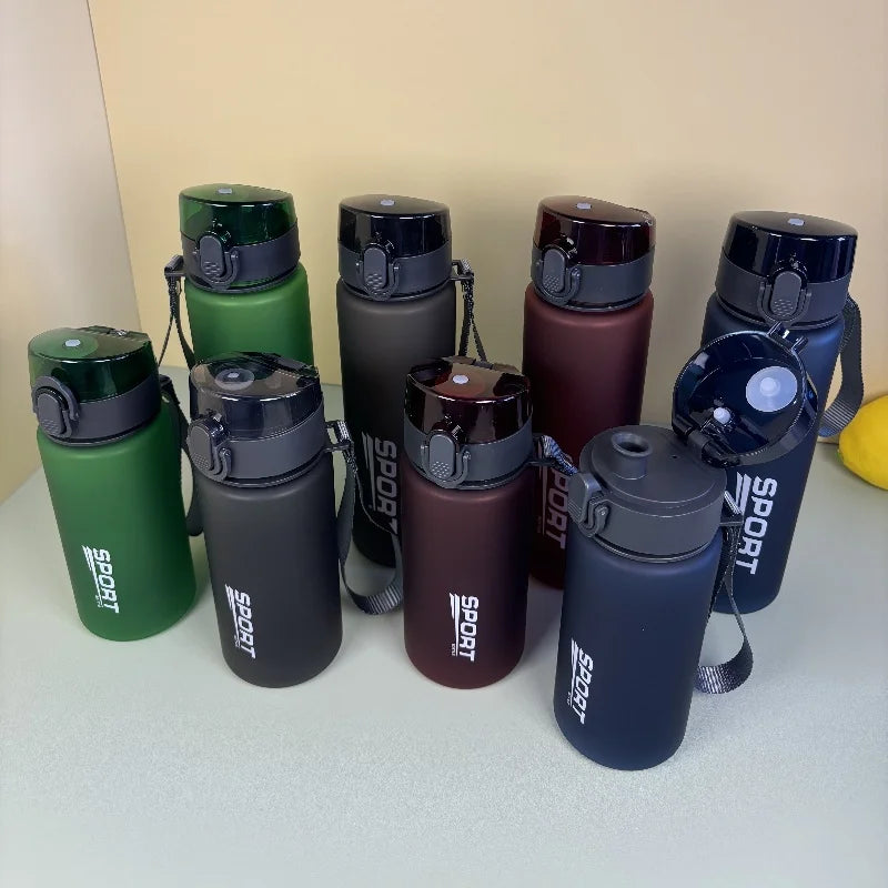 BPA Free Leak Proof Sports Water Bottle Portable Fitness Gym Jug