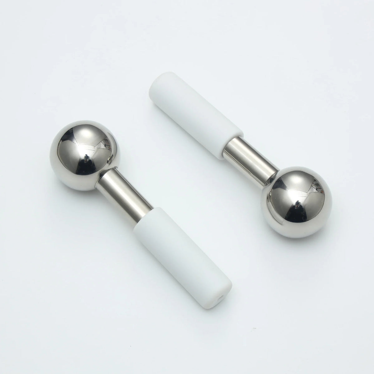 Stainless Steel Ice Globes Facial Cryo Sticks Cooling Roller