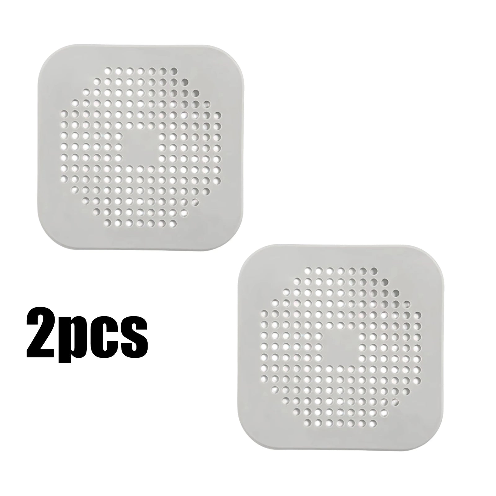 Silicone Shower Drain Hair Catcher Kitchen Sink Strainer Plug Filter