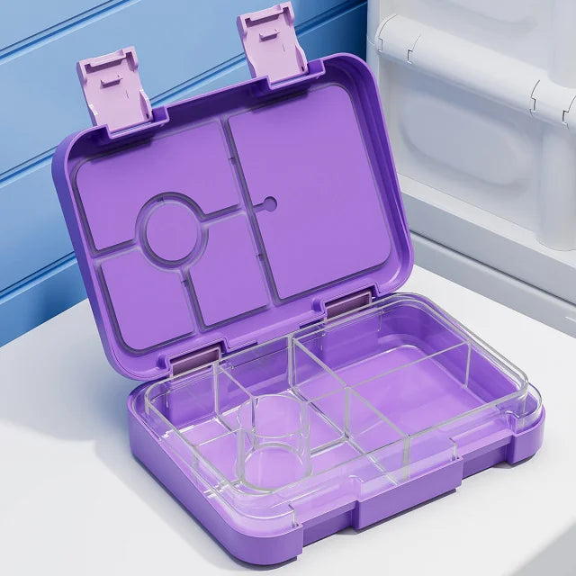 1100ml Christmas Cartoon Bento Box Leakproof Microwavable Lunch Container