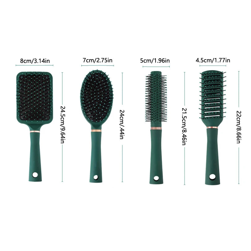 Air Cushion Hair Brush Scalp Massage Comb for Styling and Detangling