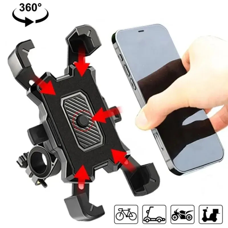 Universal 360 Rotating Phone Holder for Bicycle Motorcycle and MTB - 9