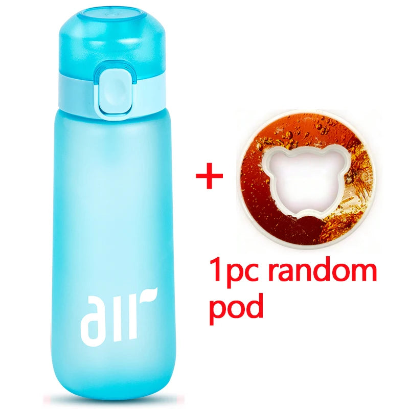 650ml Scented Air Water Bottle with Flavor Pods Leakproof Sports Cup - 13
