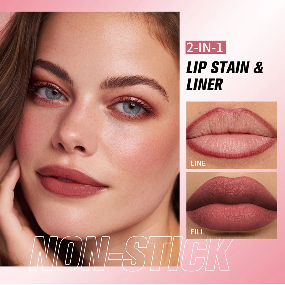 Lip Lingerie Lip Liner Stain Waterproof Long Lasting Pen - 26