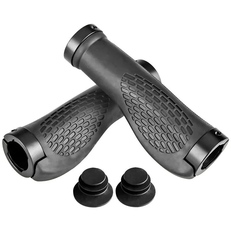 Ergonomic MTB Bicycle Handlebar Grips Anti Slip Rubber Lock On Grips - 9